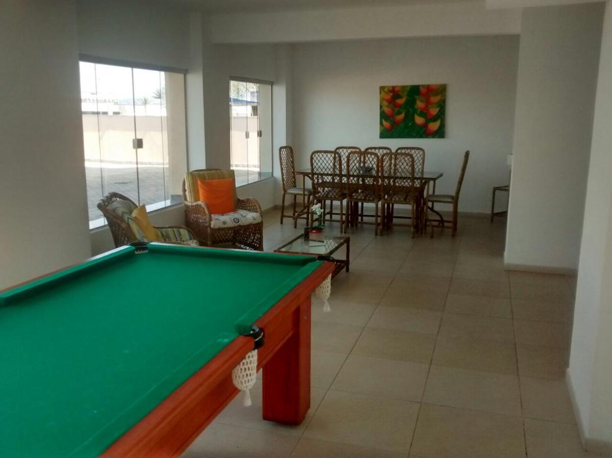 Vista Lateral Mar Massaguacu Apartment Caraguatatuba Bagian luar foto