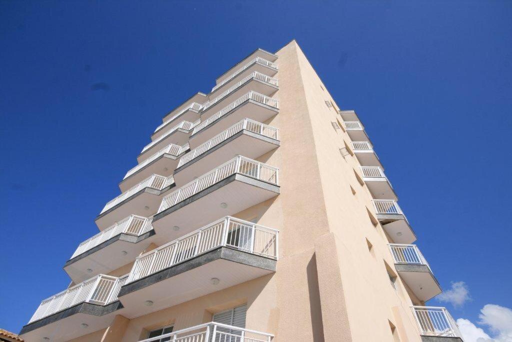 Vista Lateral Mar Massaguacu Apartment Caraguatatuba Bagian luar foto